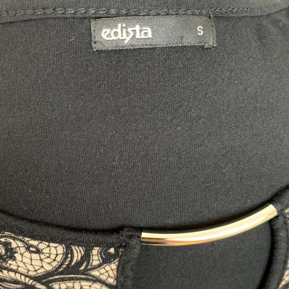 Abstract Asymmetrical Sleeveless Top - Picture 7 of 8